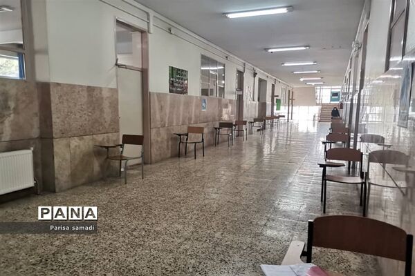 آماده سازی مدارس منطقه ۱۳  جهت برگزاری کنکور سراسری ۱۴۰۰