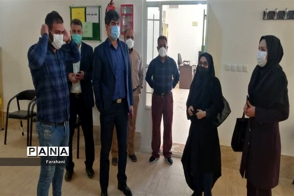 بازدید معاون سیاسی، انتظامی فرمانداری ورامین از کمپ ماده ۱۵سفیران سلامت