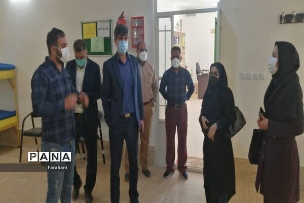 بازدید معاون سیاسی، انتظامی فرمانداری ورامین از کمپ ماده ۱۵سفیران سلامت