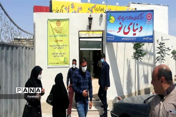 بازدید معاون سیاسی، انتظامی فرمانداری ورامین از کمپ ماده ۱۵سفیران سلامت