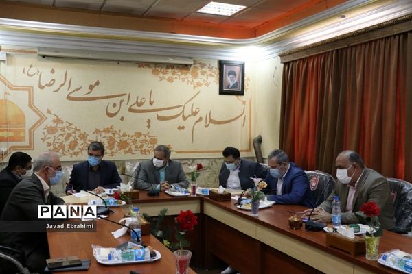 آیین کلنگ زنی سالن اجتماعات 1000 نفره اردوگاه فرهنگی تربیتی ثامن الحجج مشهد