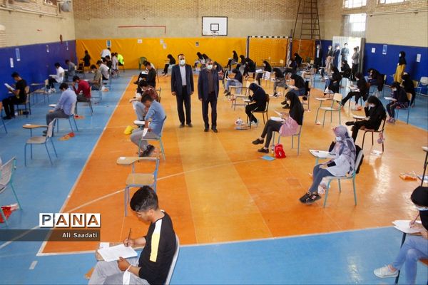 بازدید مدیرکل آموزش و پرورش خراسان‌رضوی  از روند برگزاری کنکور سراسری در کلات