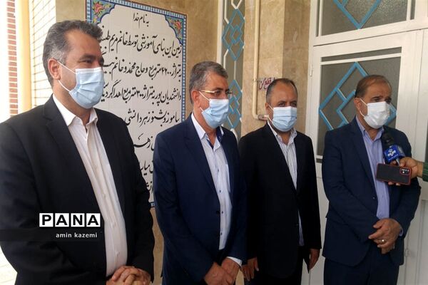 سفر یک روزه معاون وزیر و رئیس سازمان نوسازی و تجهیز مدارس کشور به داراب