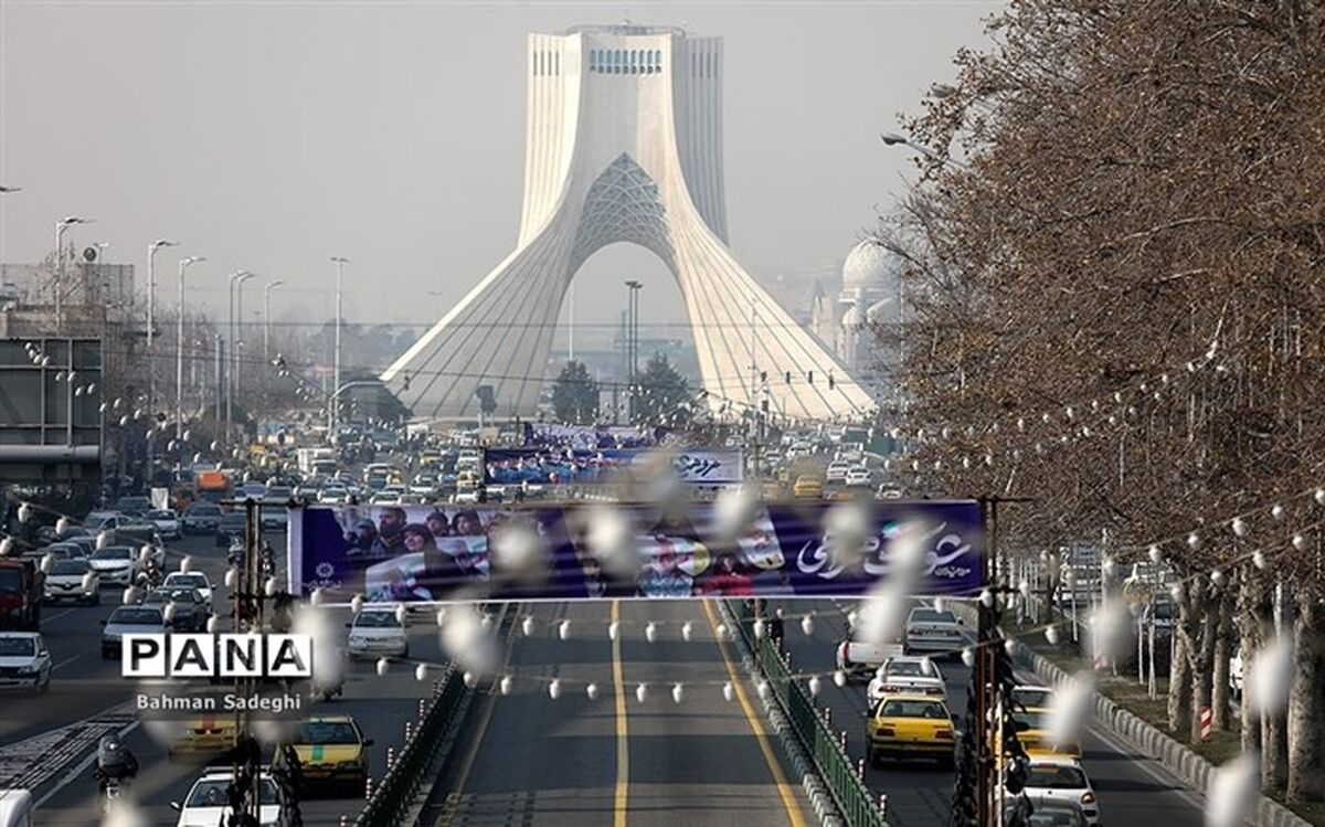 کاهش کیفیت هوای ‌تهران طی امروز