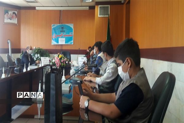 جلسه توجیهی خبرنگاران پانا کاشمر و اهدای گواهی دوره آموزش مجازی خبرنگاری کشوری