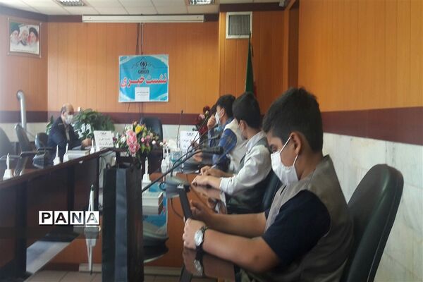 جلسه توجیهی خبرنگاران پانا کاشمر و اهدای گواهی دوره آموزش مجازی خبرنگاری کشوری