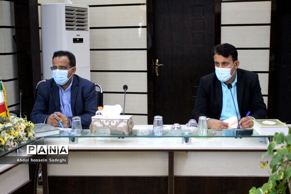جلسه ویدئو کنفرانس حوزه معاونت پرورشی و فرهنگی اداره کل آموزش و پرورش استان بوشهر