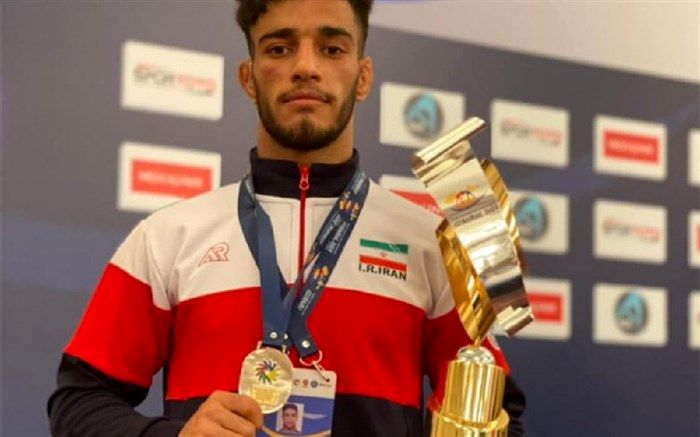 آزادکار ناشنوای مازندرانی بر سکوی سوم جهان ایستاد