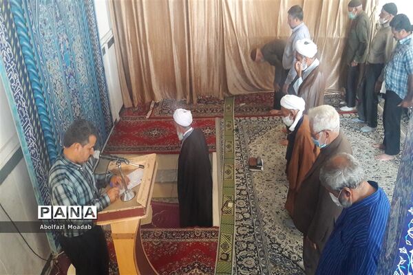 برگزاری نماز جمعه در محل مسجد جامع شهرستان خلیل آباد