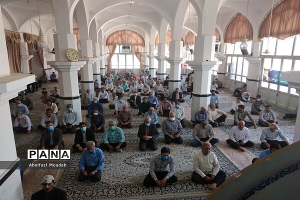 برگزاری نماز جمعه در محل مسجد جامع شهرستان خلیل آباد