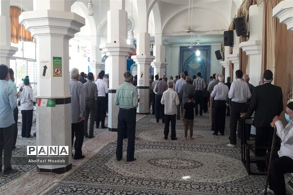 برگزاری نماز جمعه در محل مسجد جامع شهرستان خلیل آباد