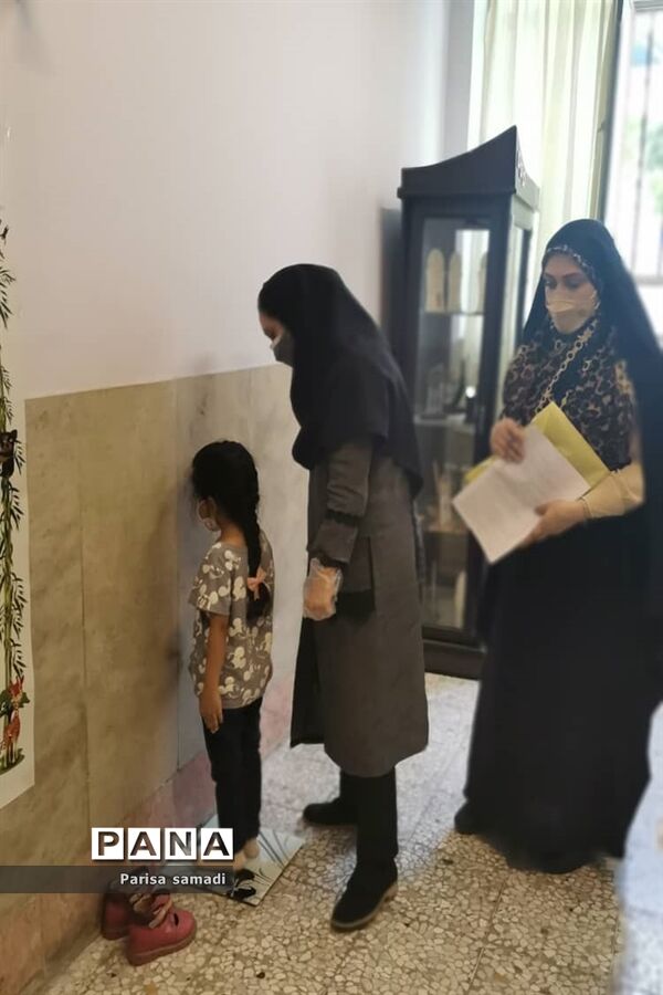 سنجش دانش آموزان بدو ورود به دبستان در پایگاه سنجش منطقه ۱۳