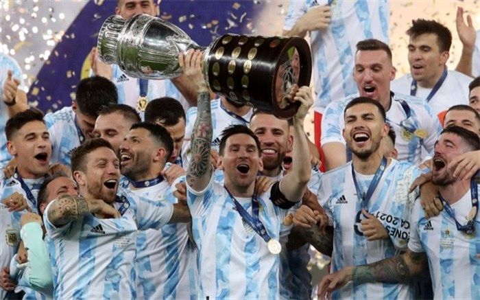 طلسم لیونل مسی شکست؛ آرژانتین در خانه برزیل جشن قهرمانی گرفت