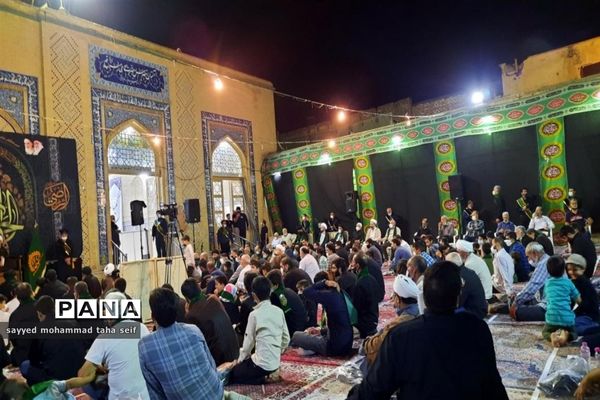مراسم عزاداری سالروز شهادت امام محمد تقی(ع) در چهل اختران قم