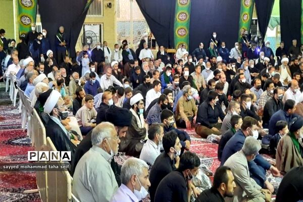 مراسم عزاداری سالروز شهادت امام محمد تقی(ع) در چهل اختران قم