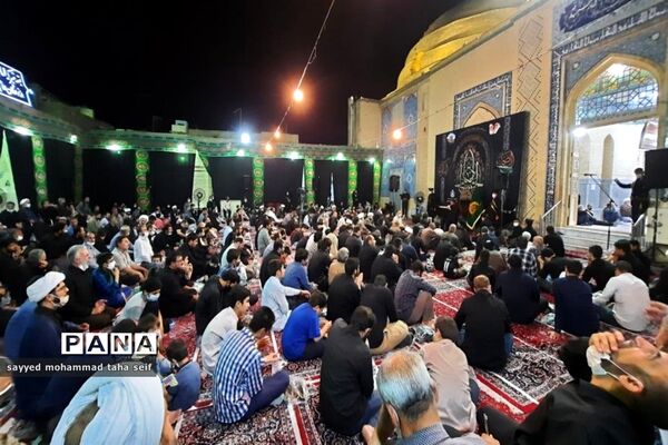 مراسم عزاداری سالروز شهادت امام محمد تقی(ع) در چهل اختران قم
