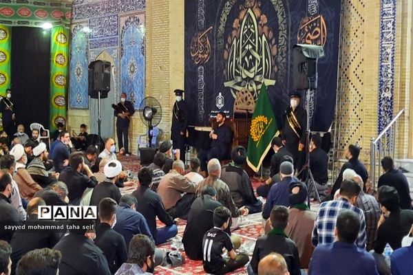 مراسم عزاداری سالروز شهادت امام محمد تقی(ع) در چهل اختران قم