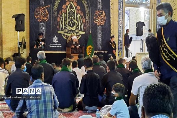 مراسم عزاداری سالروز شهادت امام محمد تقی(ع) در چهل اختران قم