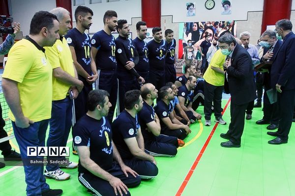 دیدار دوستانه والیبال نشسته ایران و روسیه