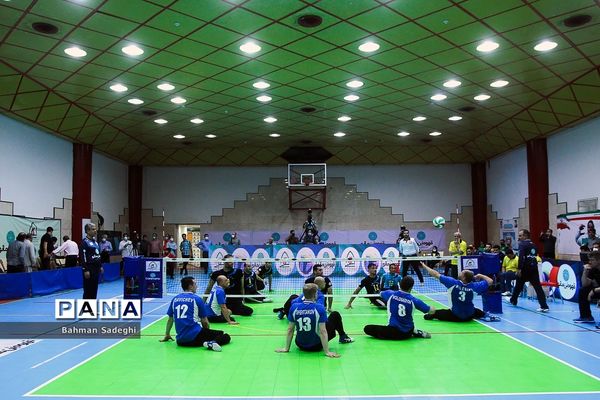 دیدار دوستانه والیبال نشسته ایران و روسیه
