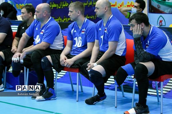 دیدار دوستانه والیبال نشسته ایران و روسیه