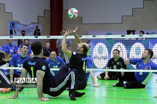 دیدار دوستانه والیبال نشسته ایران و روسیه
