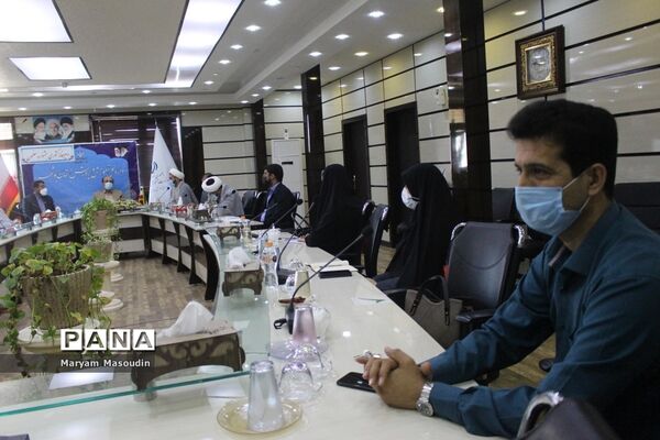 جلسه دبیرخانه کشوری جشنواره مفلحون در اداره‌کل آموزش و پرورش استان بوشهر