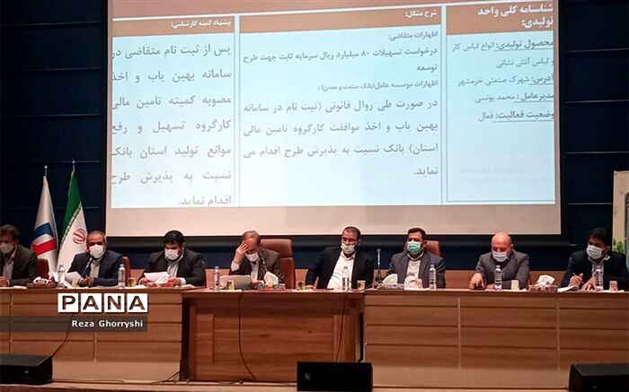 بررسی مشکلات بخش تولید و سرمایه‌گذاری در آبادان و خرمشهر
