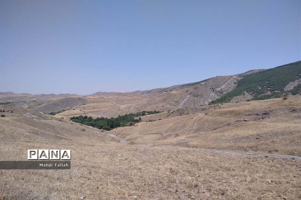 برداشت محصولات کشاورزی در روستای تنباکلوق  از توابع شهرستان هوراند