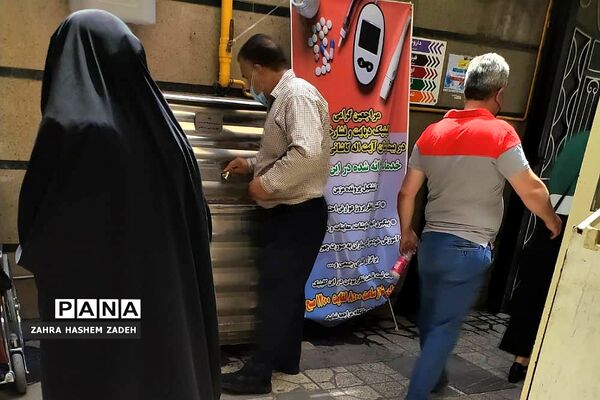 ایام کرونایی در بیمارستان آیت‌الله کاشانی تهران