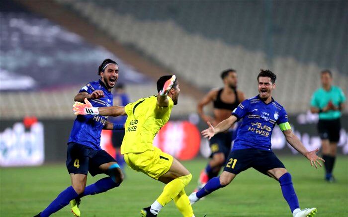 خلاصه بازی پرسپولیس 0 (3) - استقلال 0 (4)