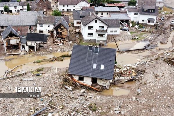 افزایش کشته‌ها در سیلاب های غرب اروپا