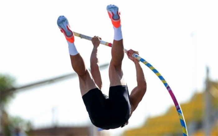 رکورد ملی پرش با نیزه ایران شکست