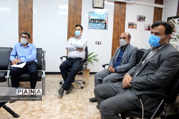 جلسه طرح جبران و تثبیت یادگیری دانش‌آموزان دوره ابتدایی  آموزش و پرورش استان بوشهر