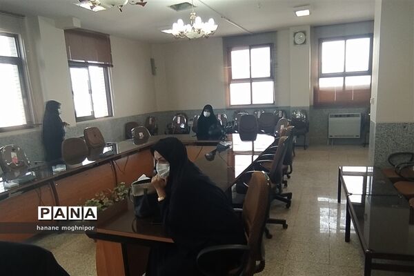 برگزاری جلسه شورای برنامه‌ریزی سازمان دانش‌آموزی در شهرستان نجف آباد