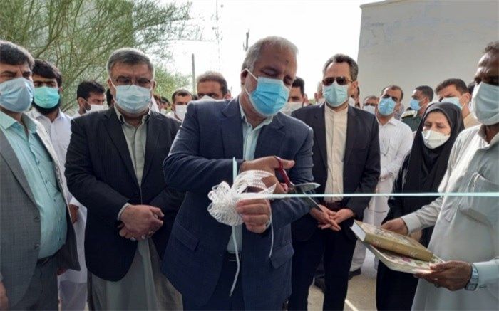 بخشداری پیرسهراب با حضور استاندار سیستان و بلوچستان افتتاح شد