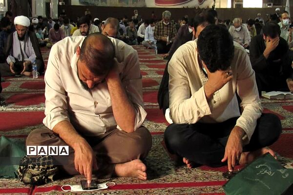 برگزاری آیین دعای عرفه در مصلی مهدیه امام خمینی (ره) اهواز
