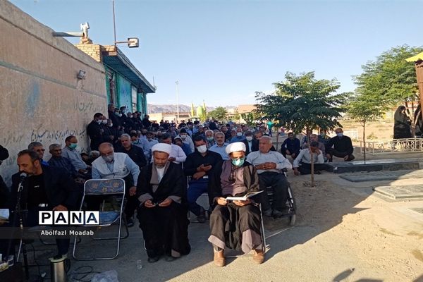 برگزاری دعای پرفیض عرفه در روستای دهنو