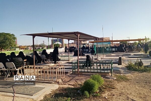برگزاری دعای پرفیض عرفه در روستای دهنو