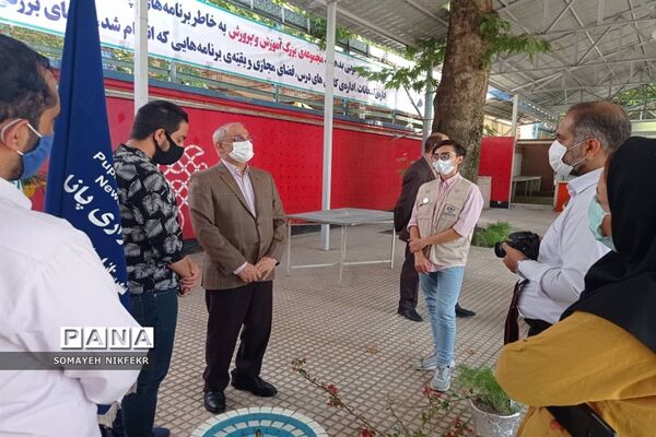 بازدید وزیر آموزش و پرورش از پاویون خبرنگاران پانا