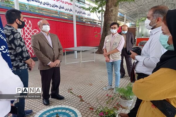 بازدید وزیر آموزش و پرورش از پاویون خبرنگاران پانا