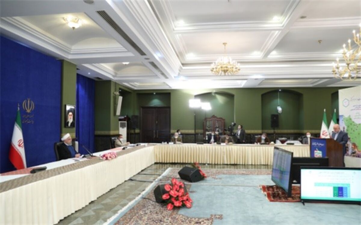 روحانی طرح بزرگ انتقال نفت ایران را افتتاح می‌کند