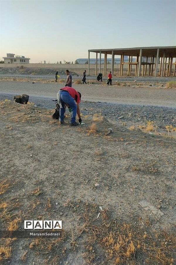 پاکسازی محیط زیست  شهرستان گلپایگان