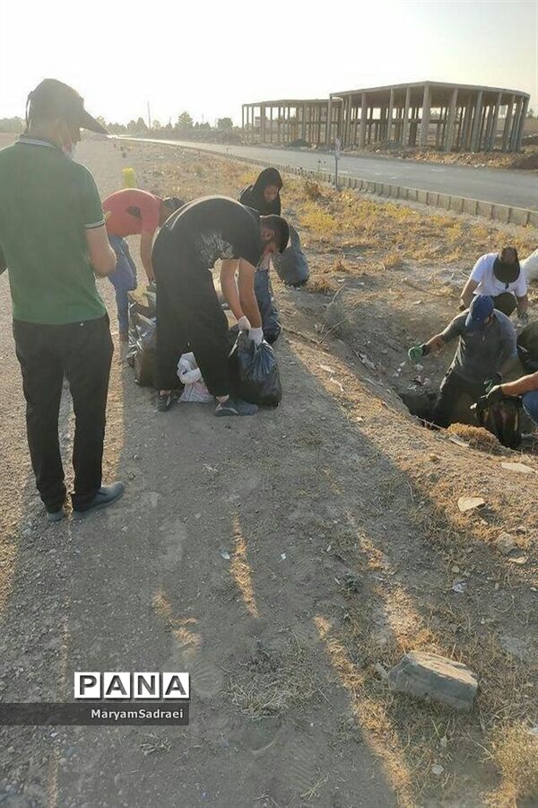 پاکسازی محیط زیست  شهرستان گلپایگان