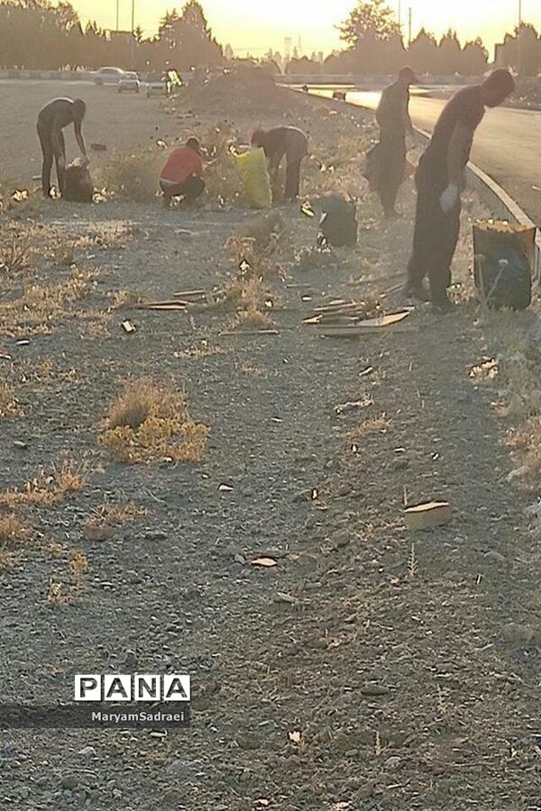 پاکسازی محیط زیست  شهرستان گلپایگان