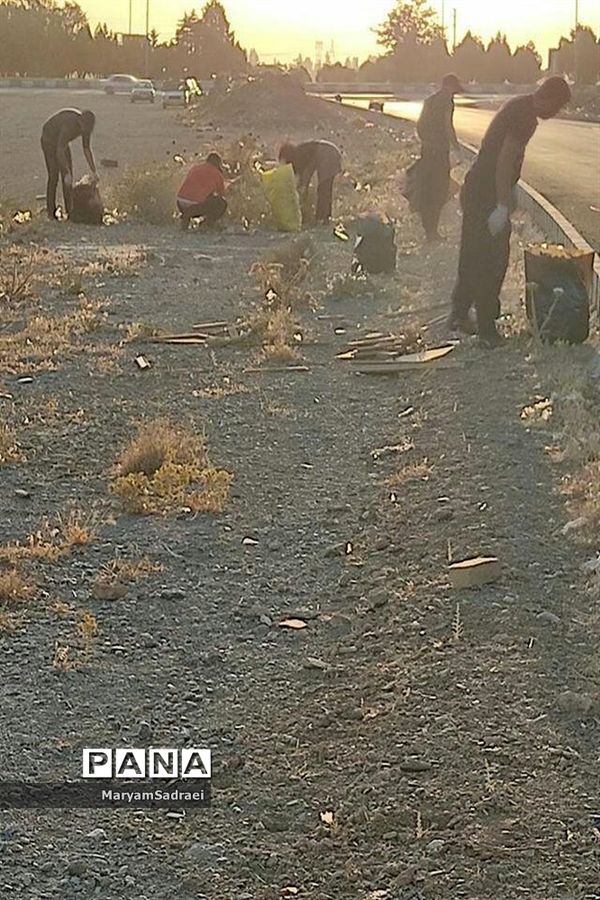 پاکسازی محیط زیست  شهرستان گلپایگان