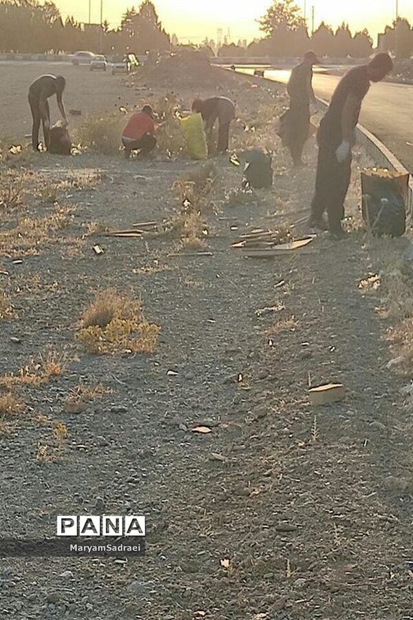 پاکسازی محیط زیست  شهرستان گلپایگان