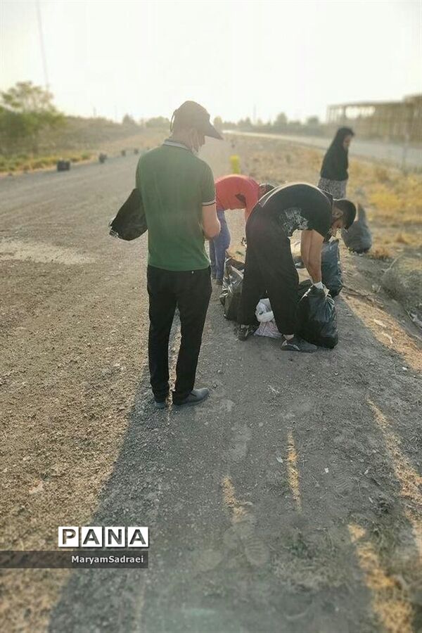 پاکسازی محیط زیست  شهرستان گلپایگان