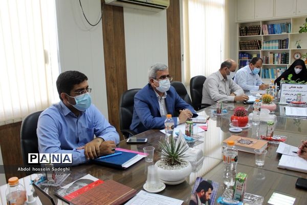 جلسه میزکار شهرستان‌ها و مناطق معاونت پرورشی و فرهنگی آموزش و پرورش استان بوشهر