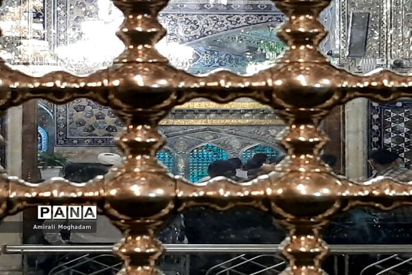 حال و هوای حرم مطهر رضوی  در دهه ولایت